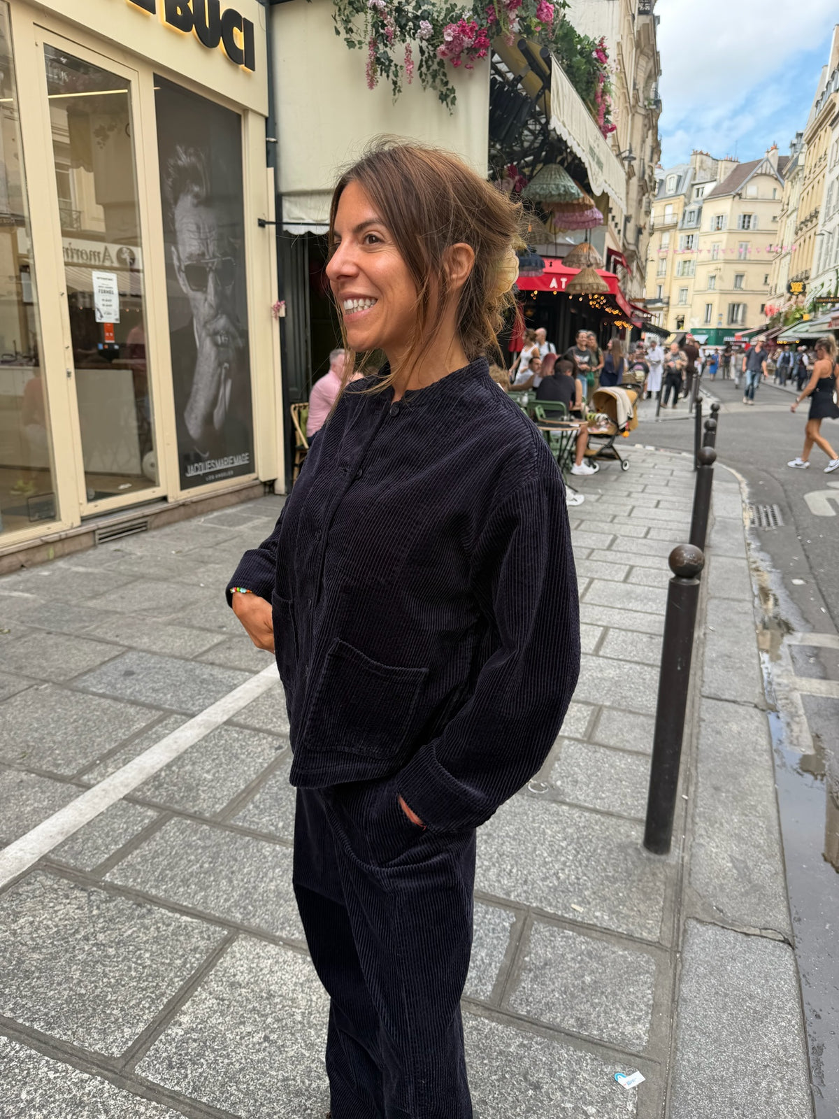 JC SOPHIE - Veste velours côtelé