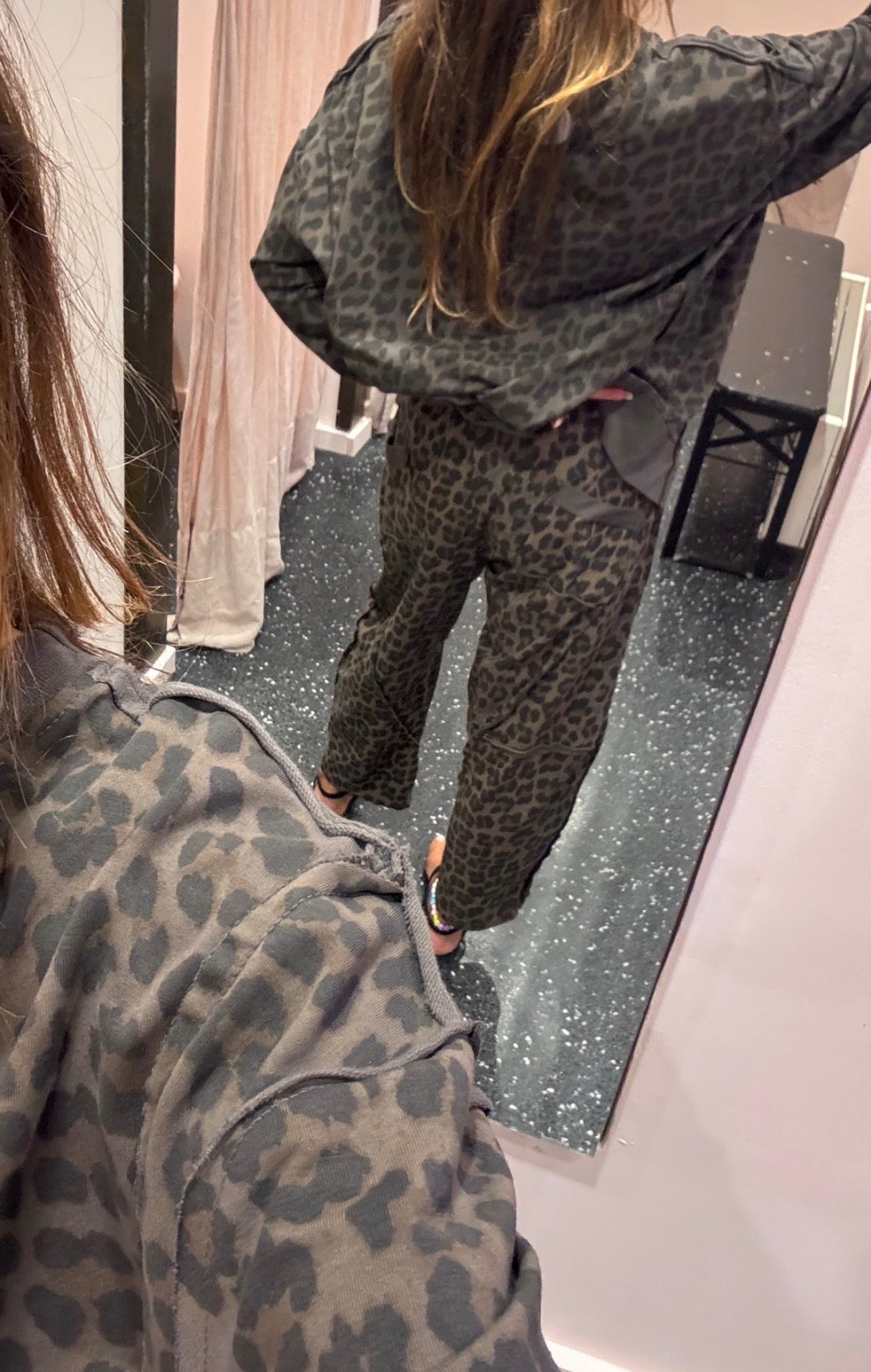 JOHANNA - Sweat jogging leopard