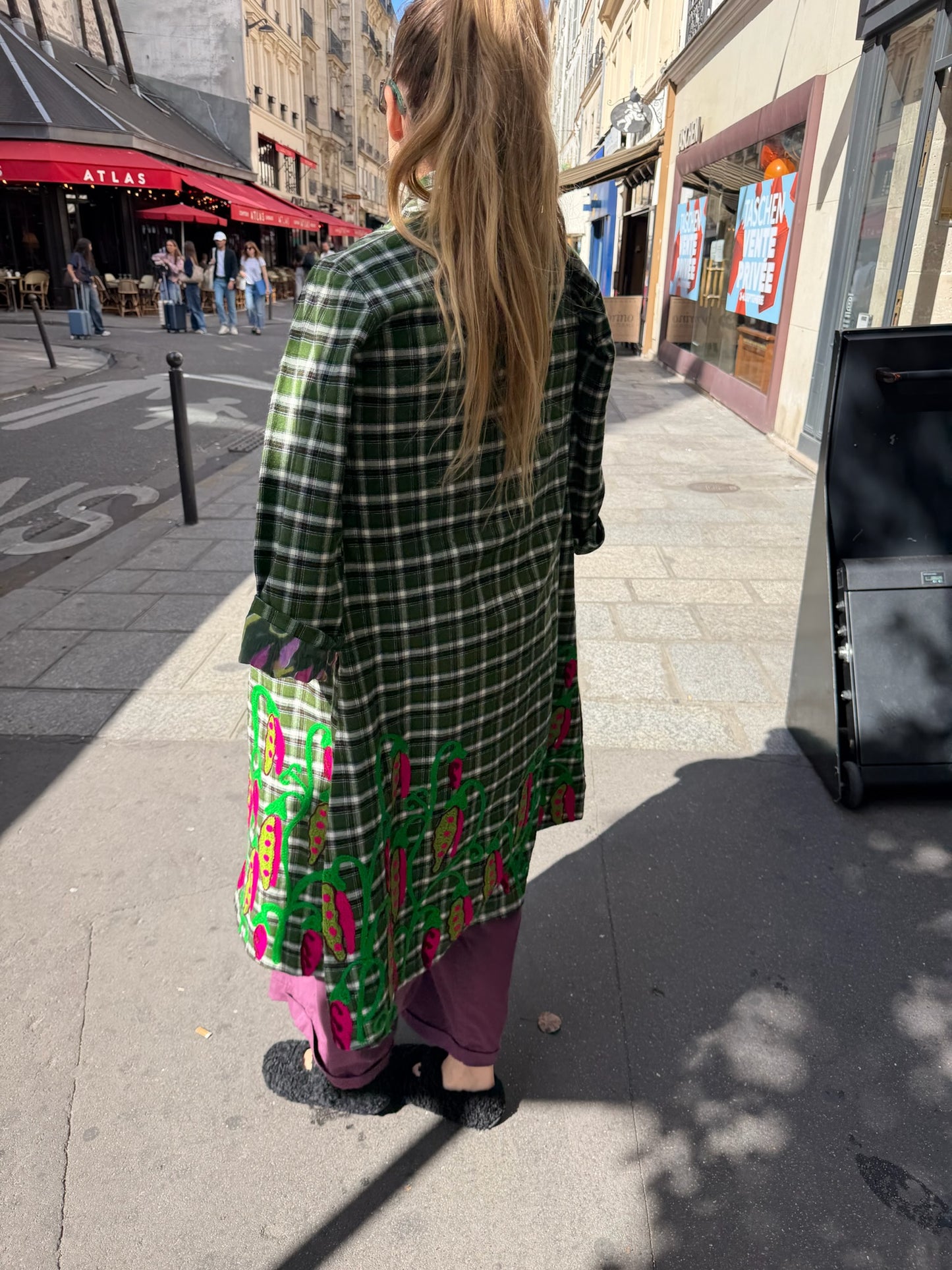 XIWIKJ - manteau évasé en laine