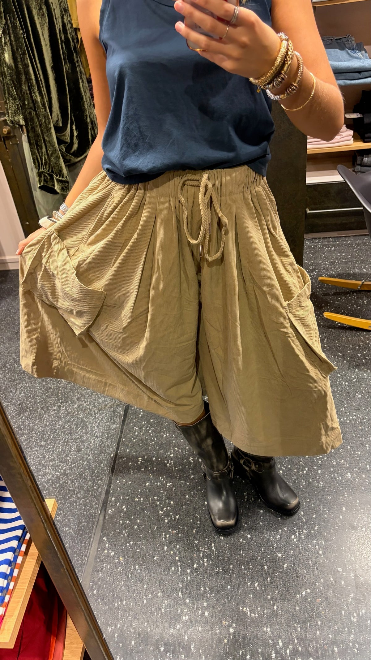 JOHANNA - Pantalon culotte cargo