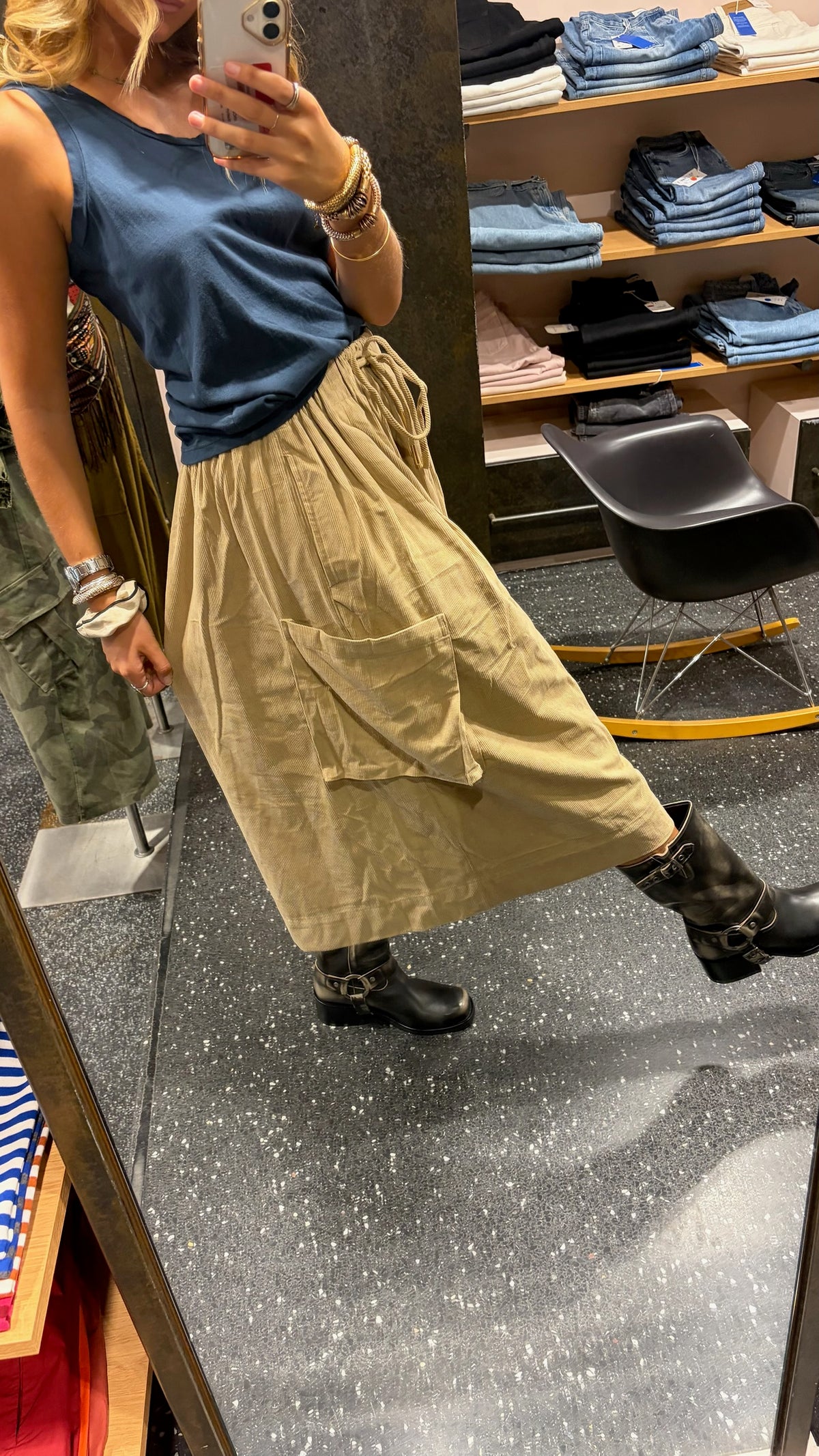 JOHANNA - Pantalon culotte cargo