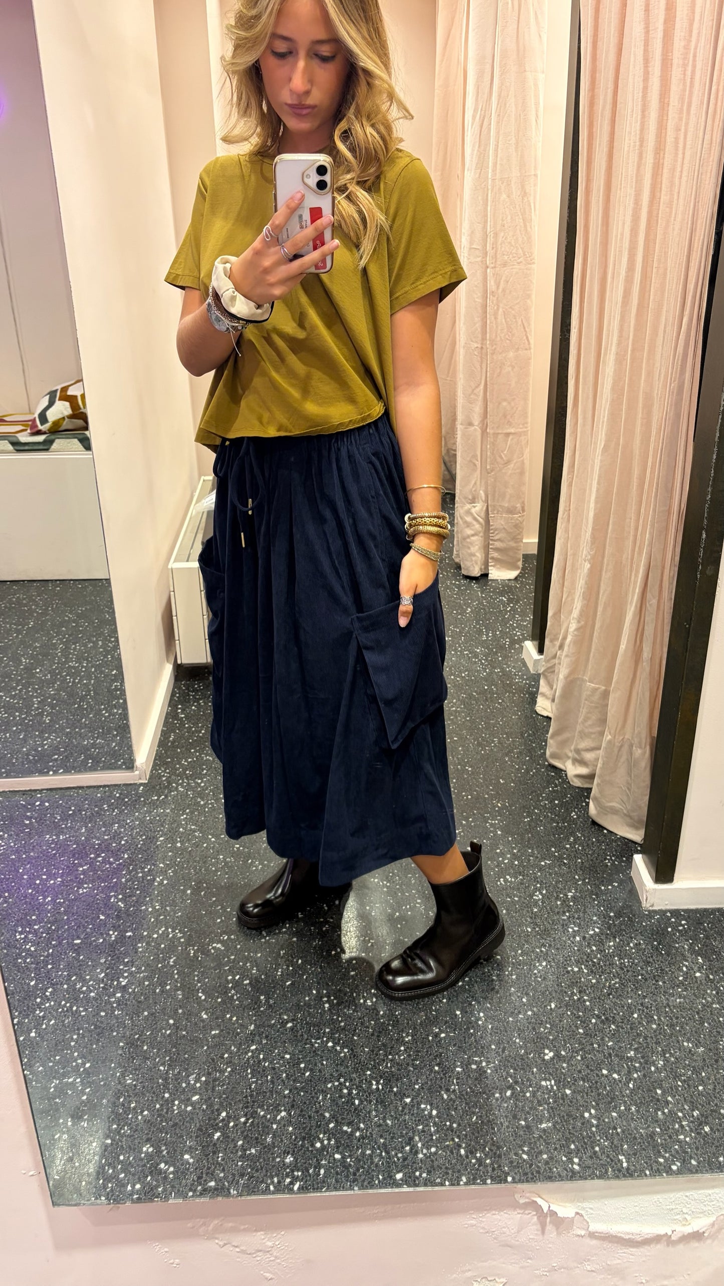 JOHANNA - Pantalon culotte cargo