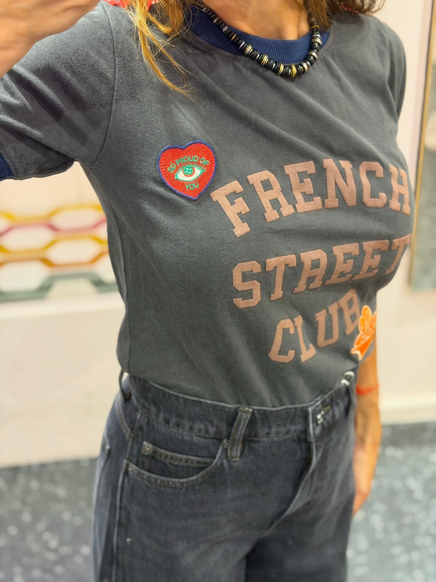 ONE TEE- t-shirt french street club