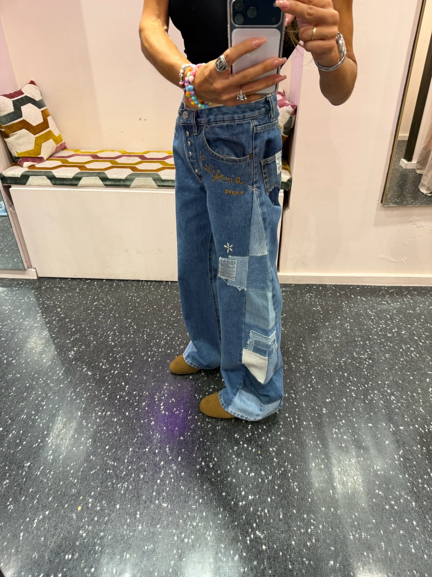 STUDIO HAS BEEN - Jeans upcyclés pièces uniques
