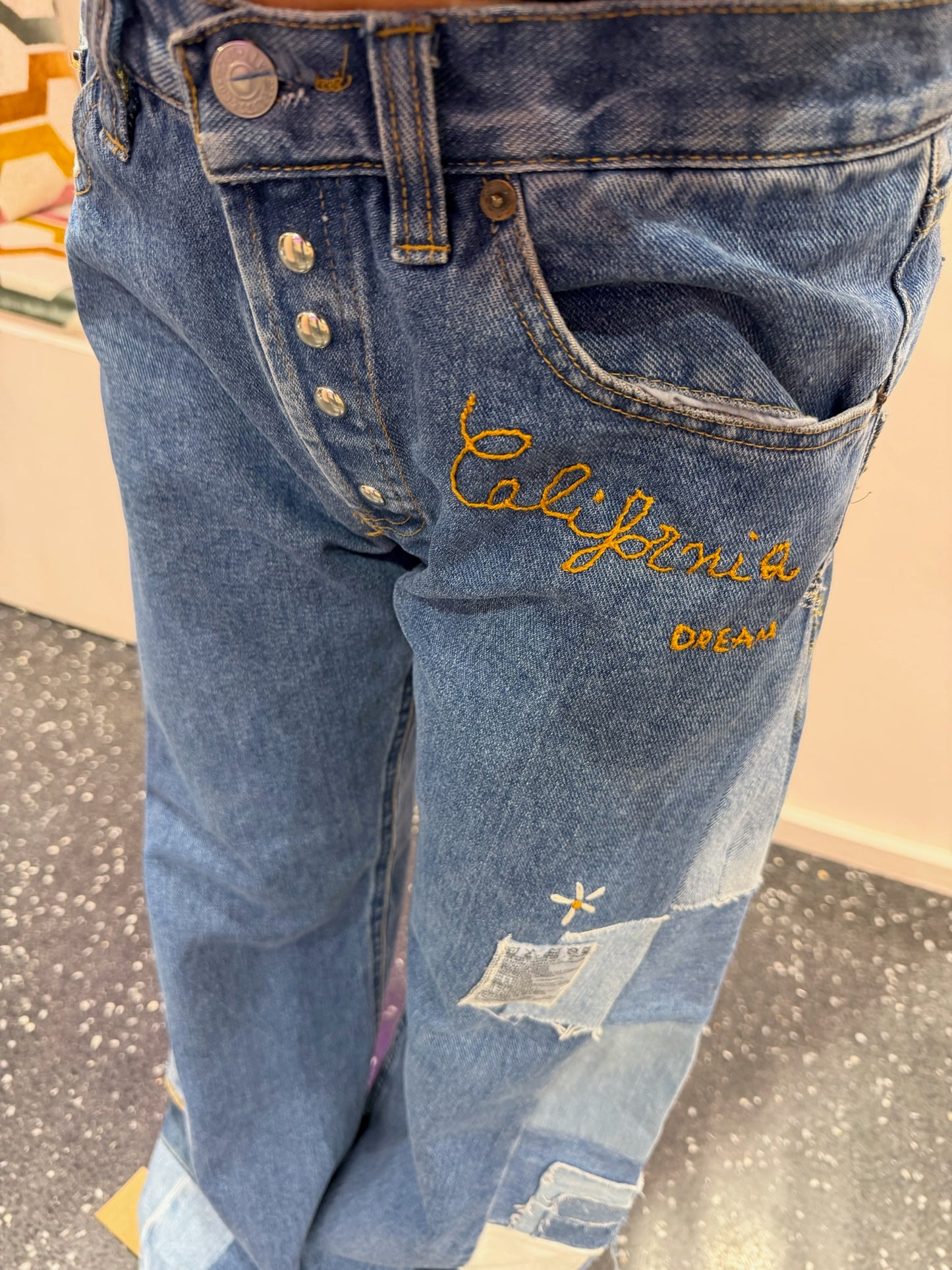 STUDIO HAS BEEN - Jeans upcyclés pièces uniques
