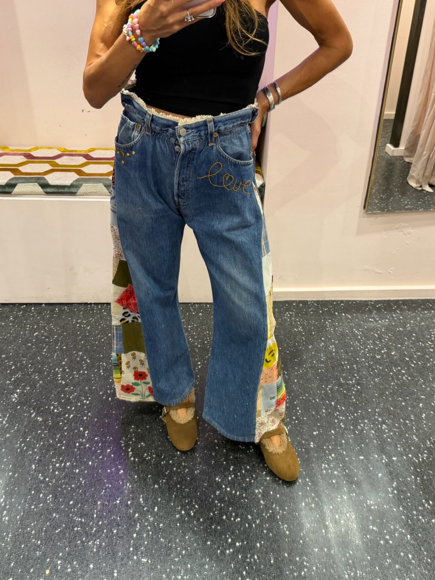 STUDIO HAS BEEN - Jeans upcyclés pièces uniques