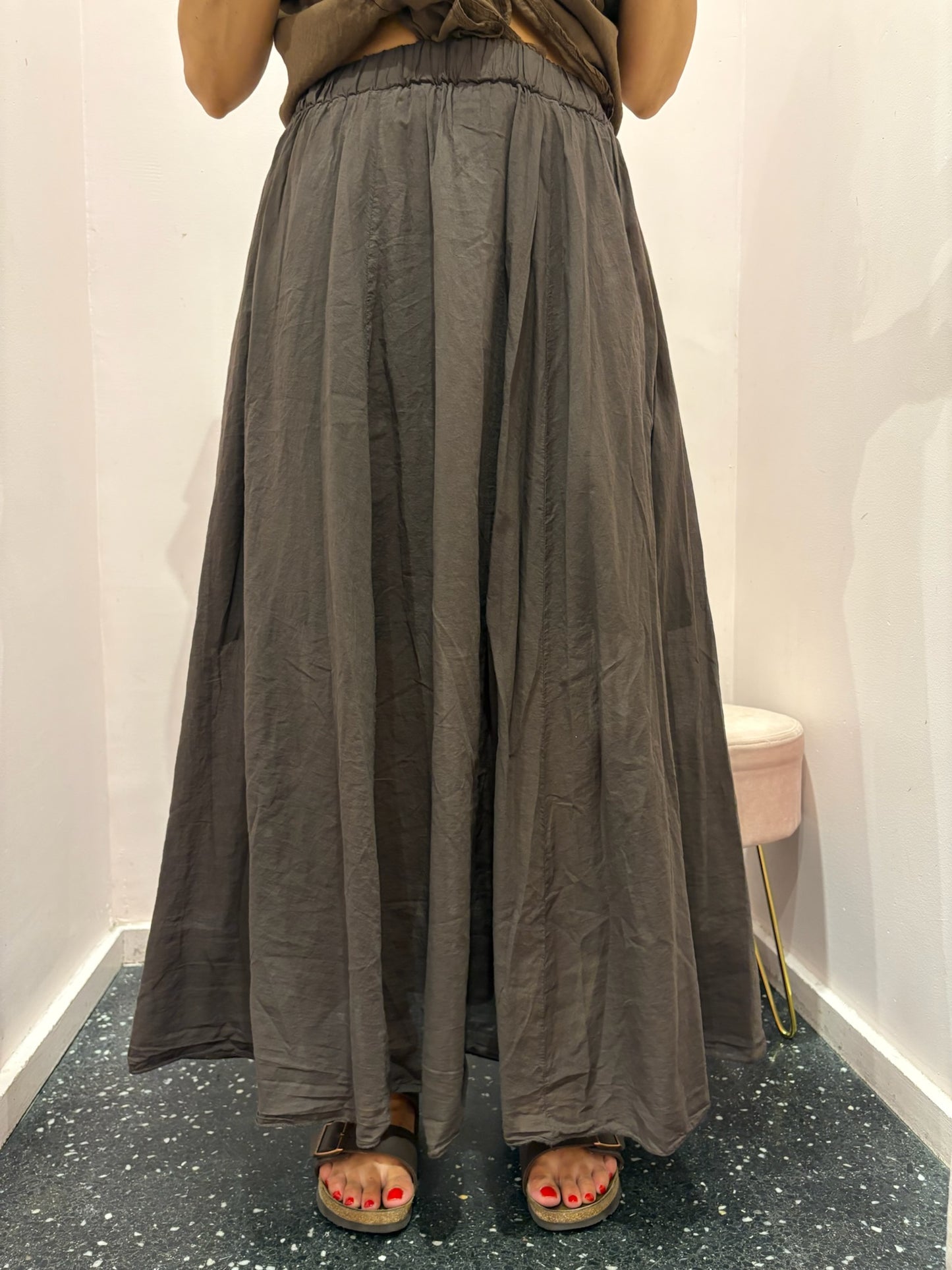 Jupe longue voile de coton Johanna Paris