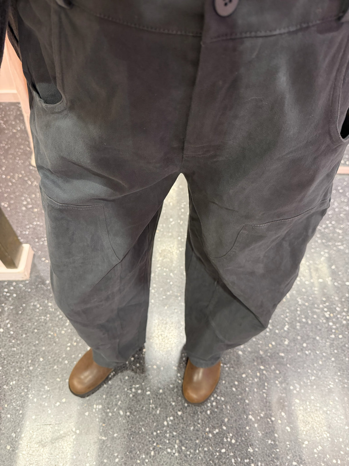 THE CORNER - Pantalon worker coton doux