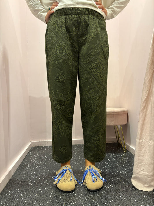 Pantalon bandana kaki - JOHANNA PARIS