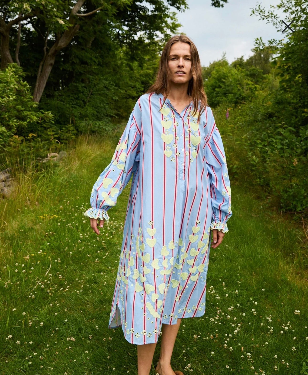 Robe Elisabeth Bluebell stripes Sissel Edelbo
