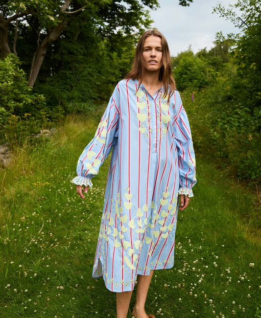 Robe Elisabeth Bluebell stripes Sissel Edelbo