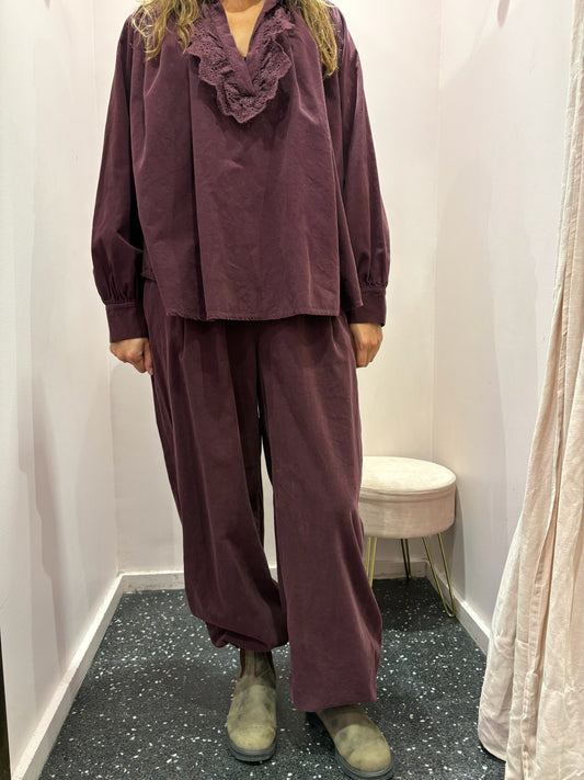 Sarouel velours