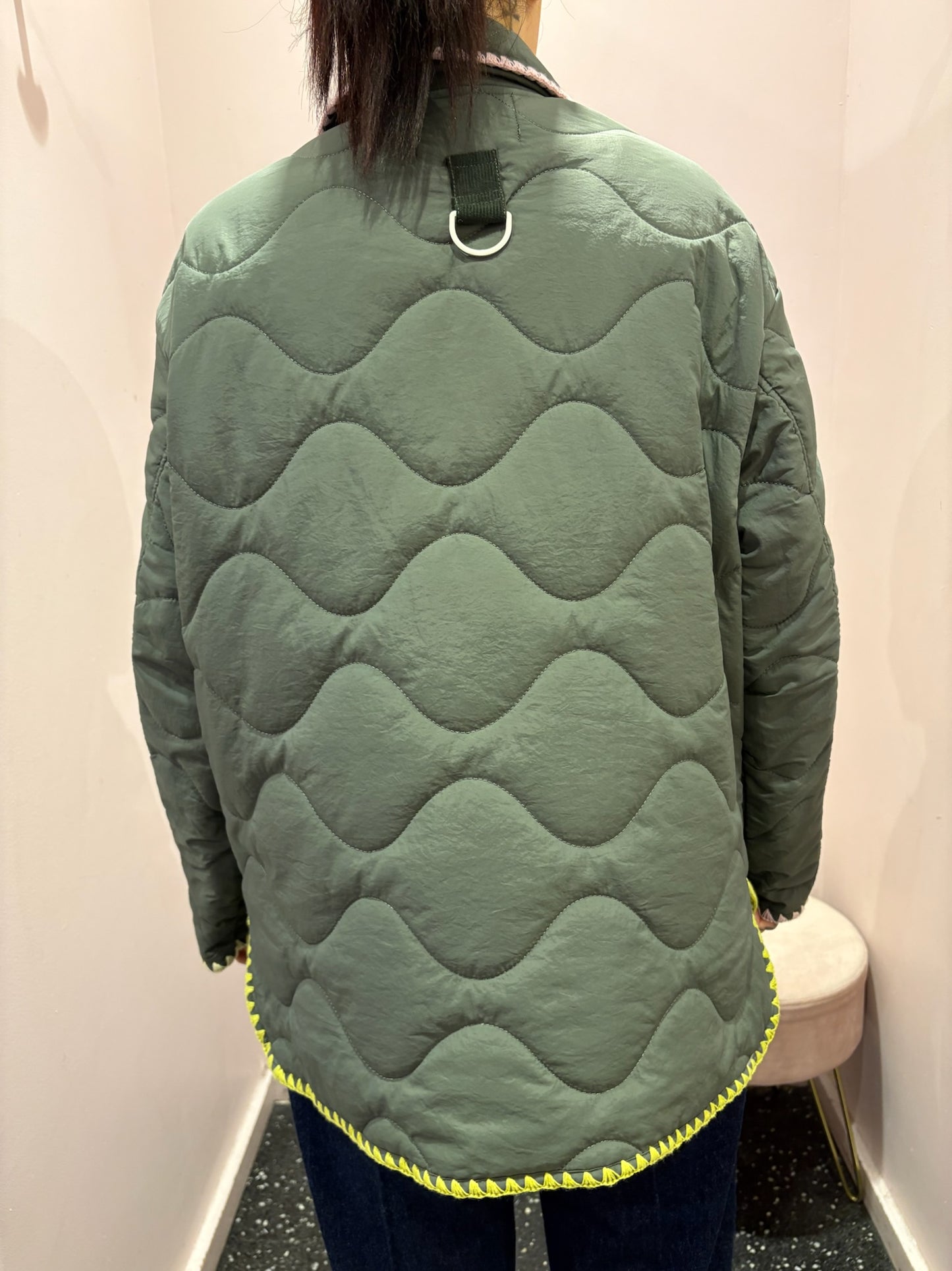 Veste matelassée kaki SINCE'RE