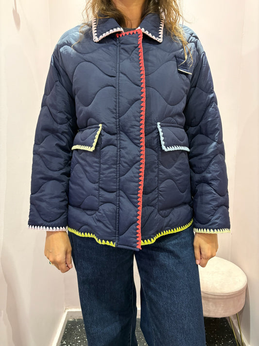 Veste matelassée marine SINCE'RE