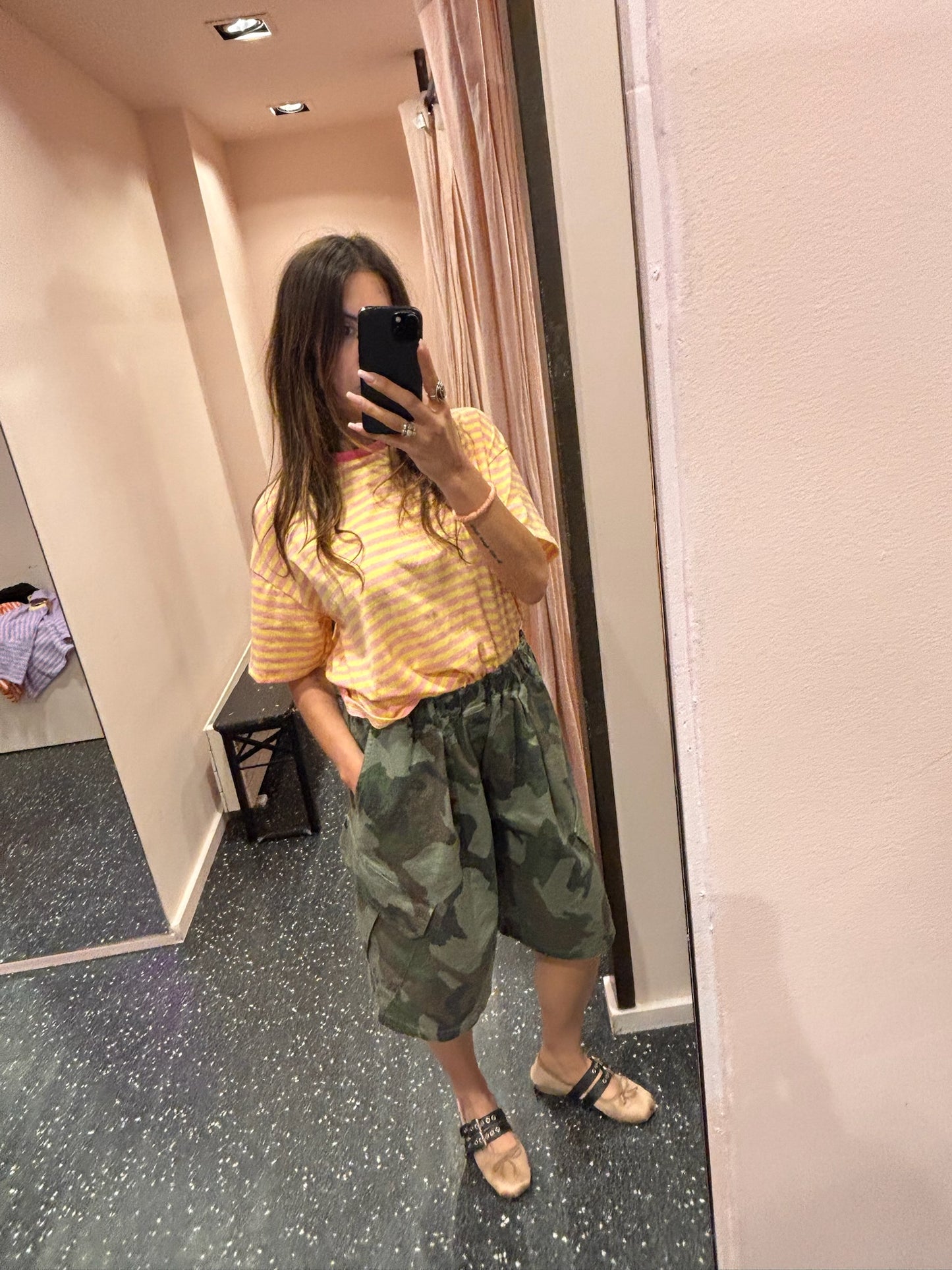 JOHANNA - Marinière oversize manches courtes