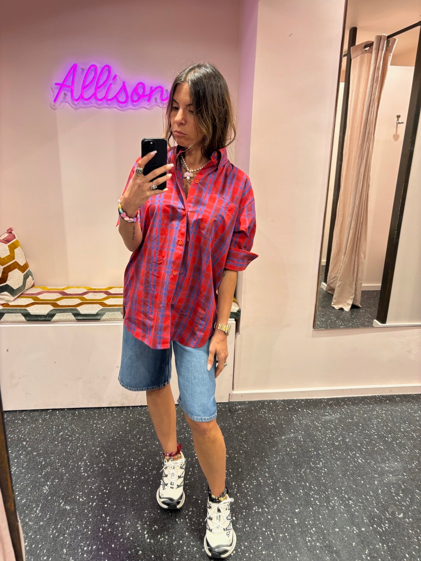 LAURENCE BRAS – chemise Ricka rouge