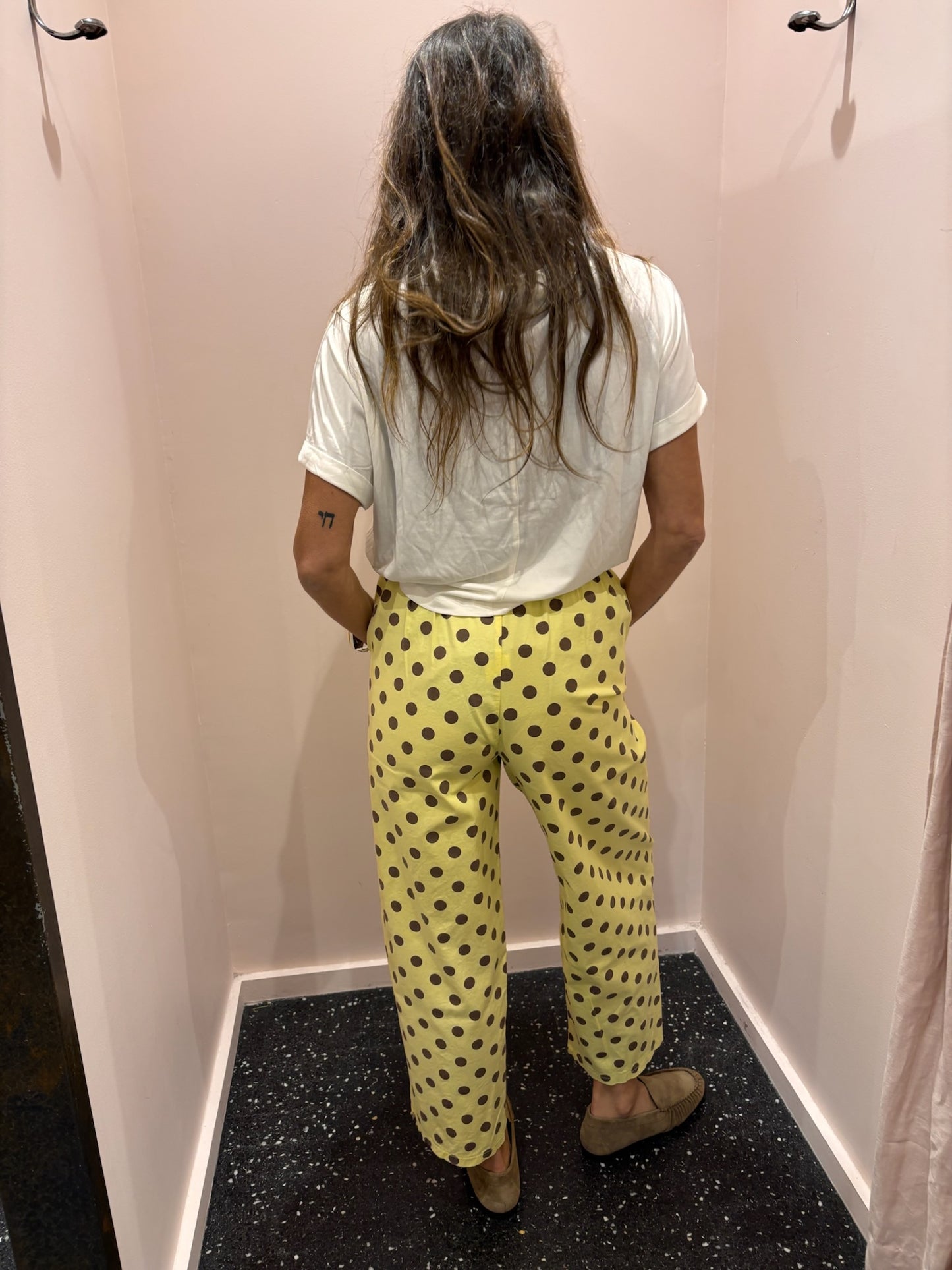JOHANNA - Pantalon à petits pois