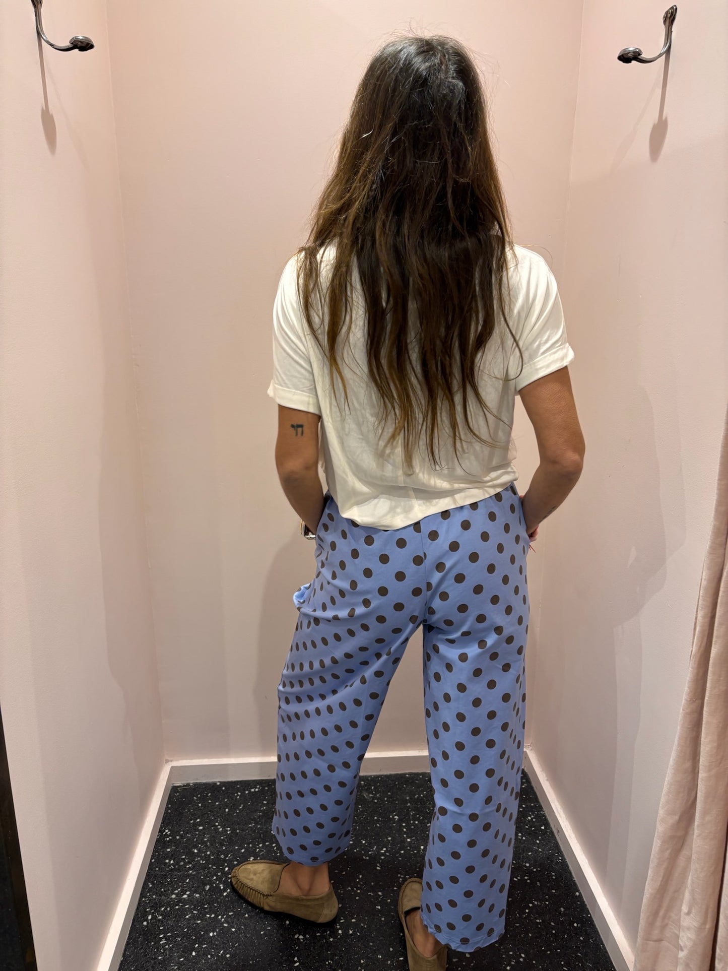 JOHANNA - Pantalon à petits pois