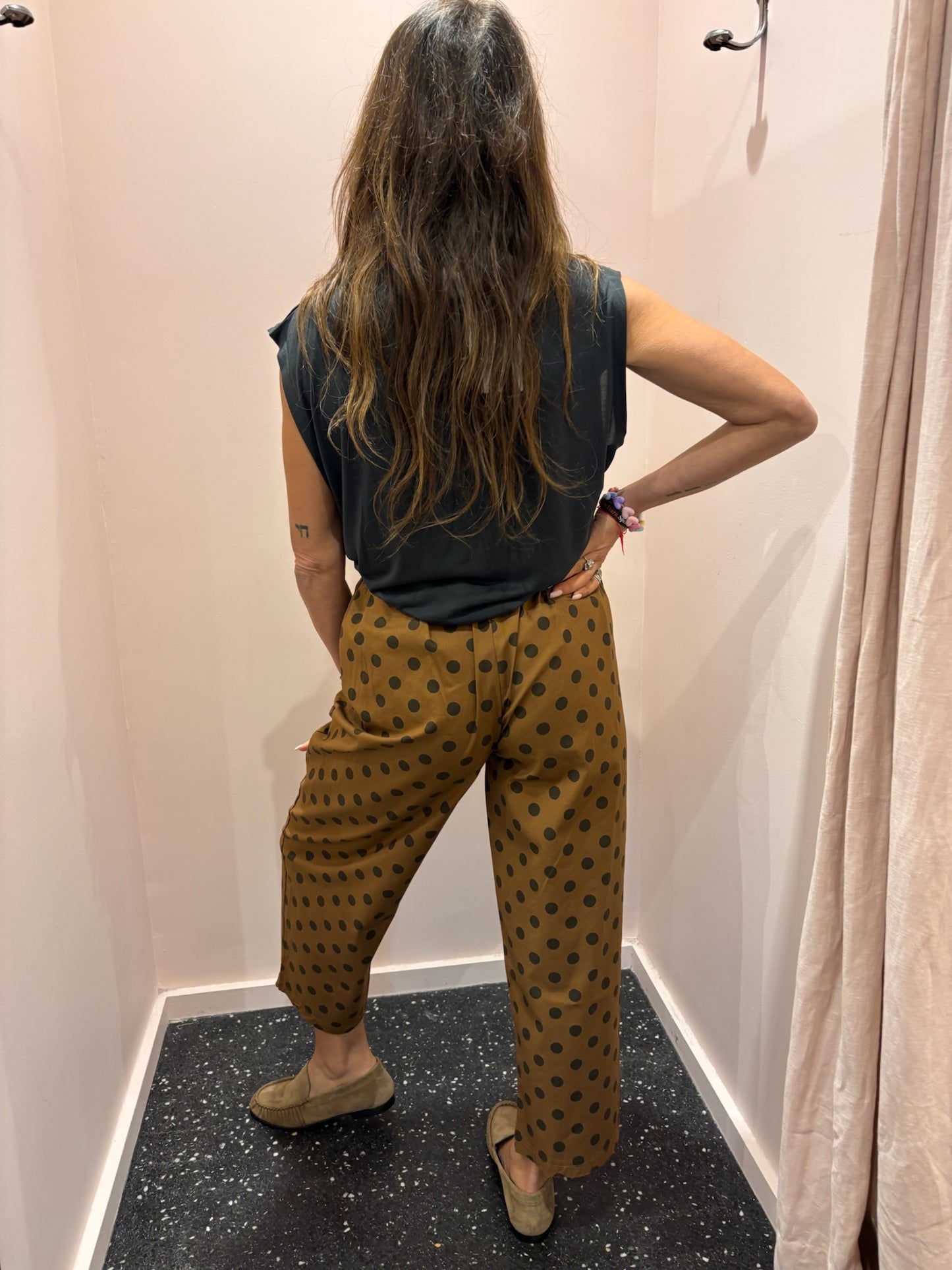 JOHANNA - Pantalon à petits pois