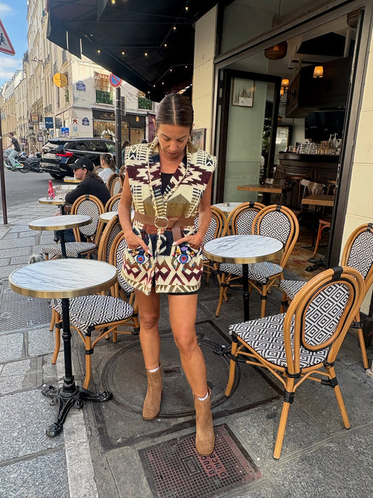 MAISON BADIGO - Veste Wild ojos