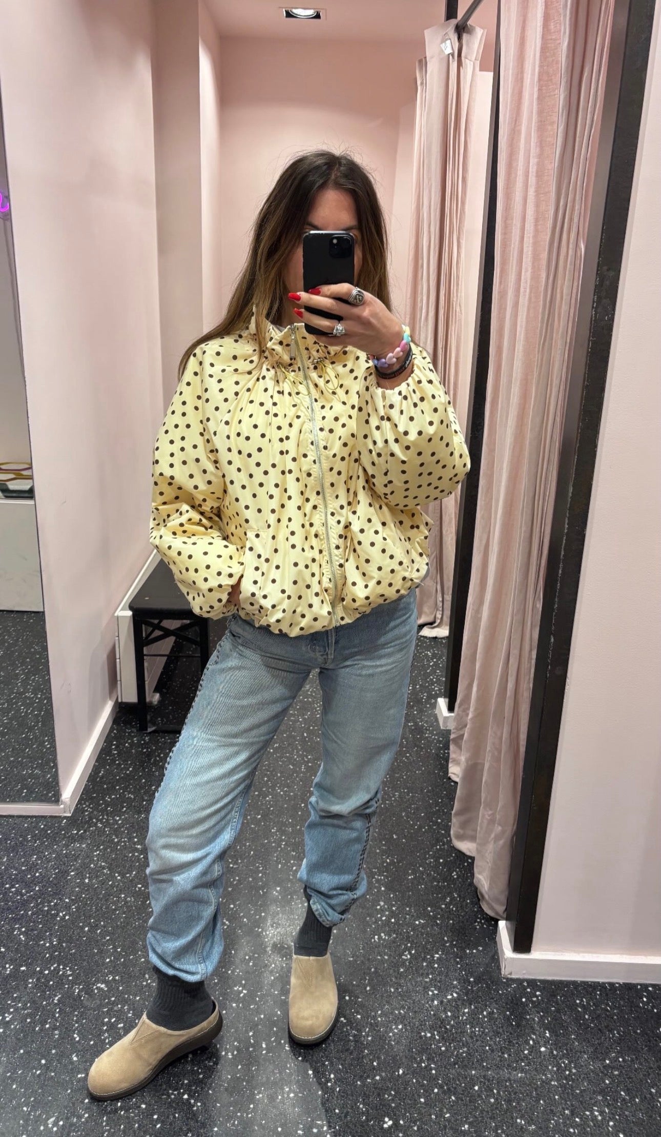 JOHANNA – imperméable à pois