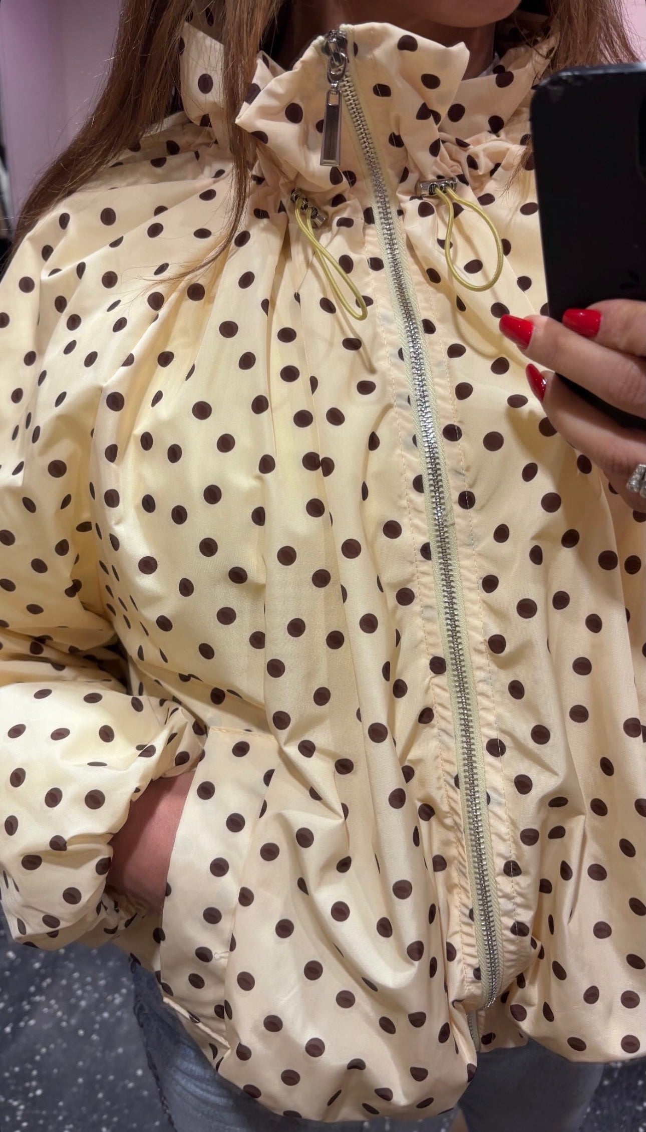 JOHANNA – imperméable à pois