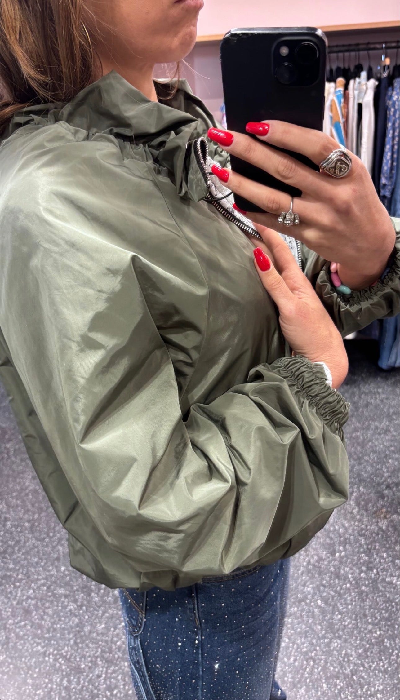 JOHANNA – imperméable doublure dentelle