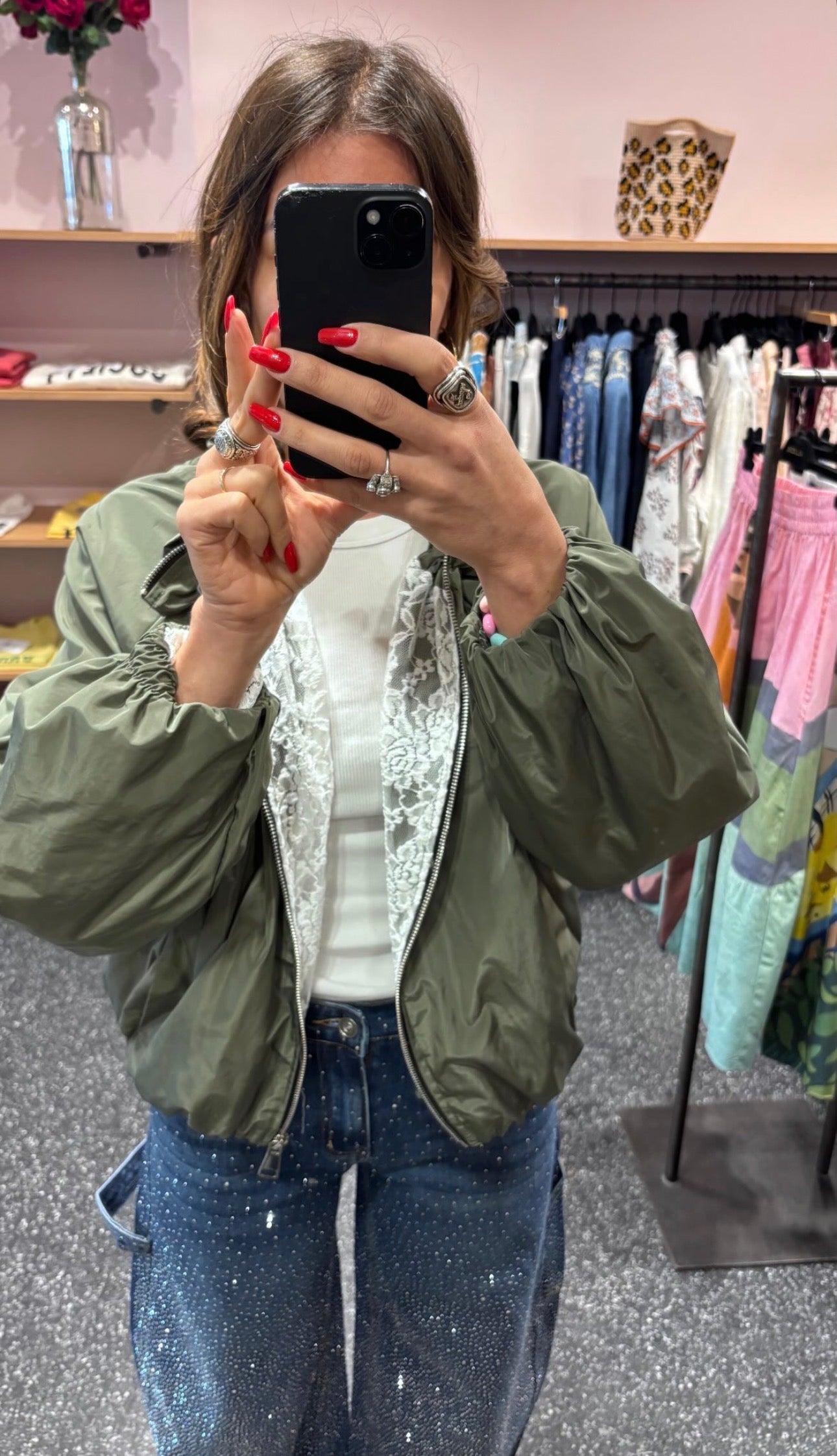 JOHANNA – imperméable doublure dentelle