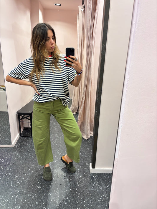 JOHANNA - Marinière oversize manches courtes