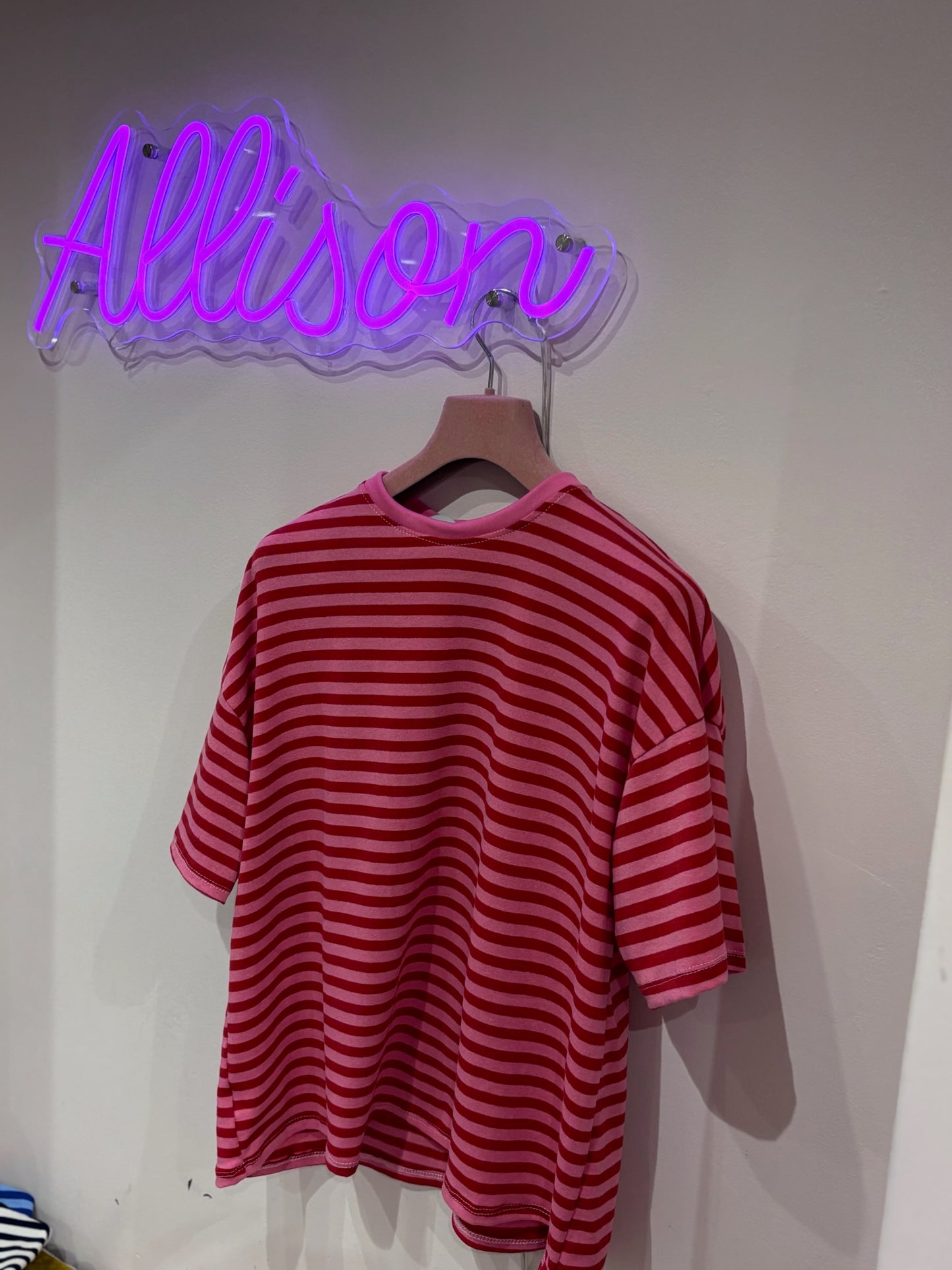 JOHANNA - Marinière oversize manches courtes