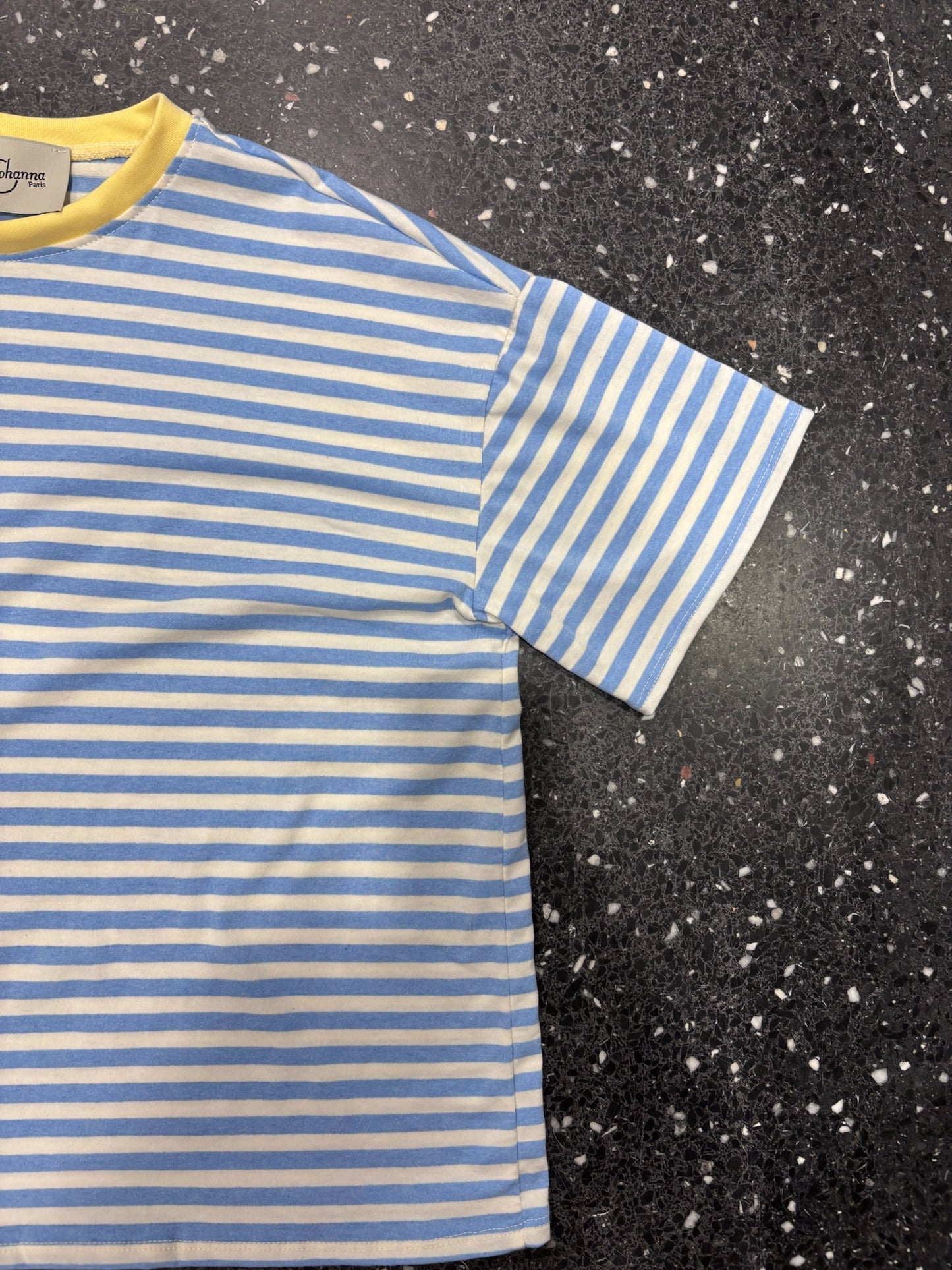 JOHANNA - Marinière oversize manches courtes