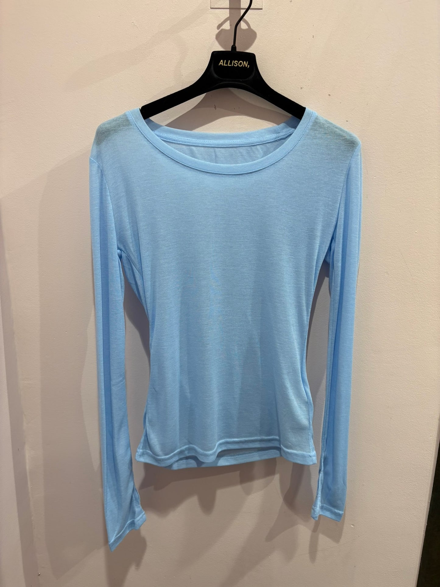 T-shirt mitaines bleu, gris, écru ou marron