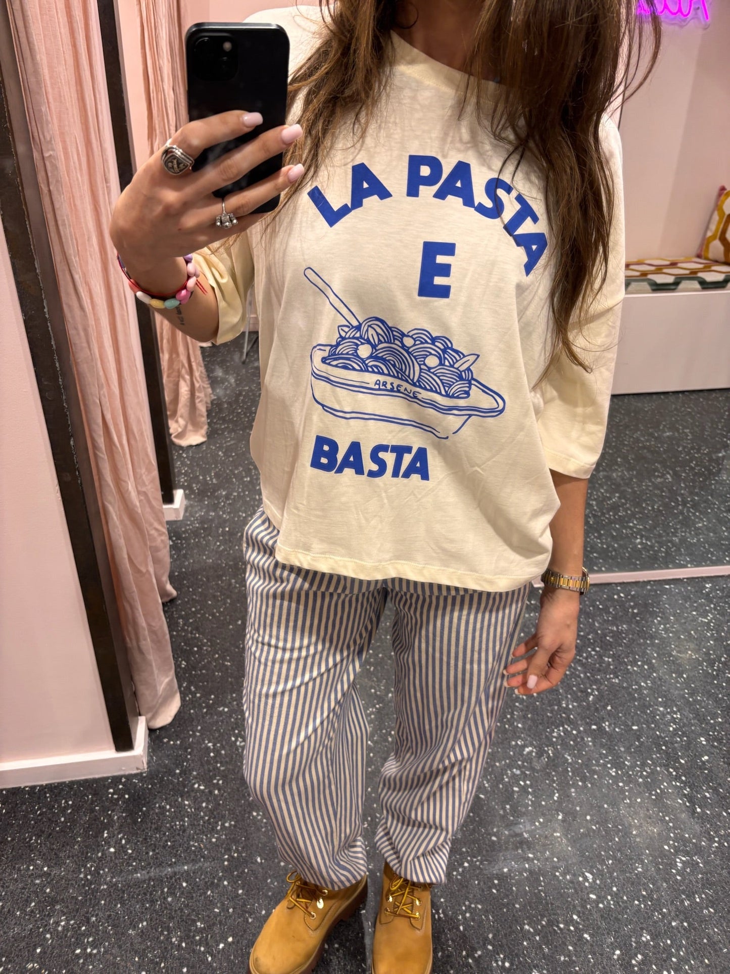 T-shirt Pasta e basta - Arsène et les pipelettes