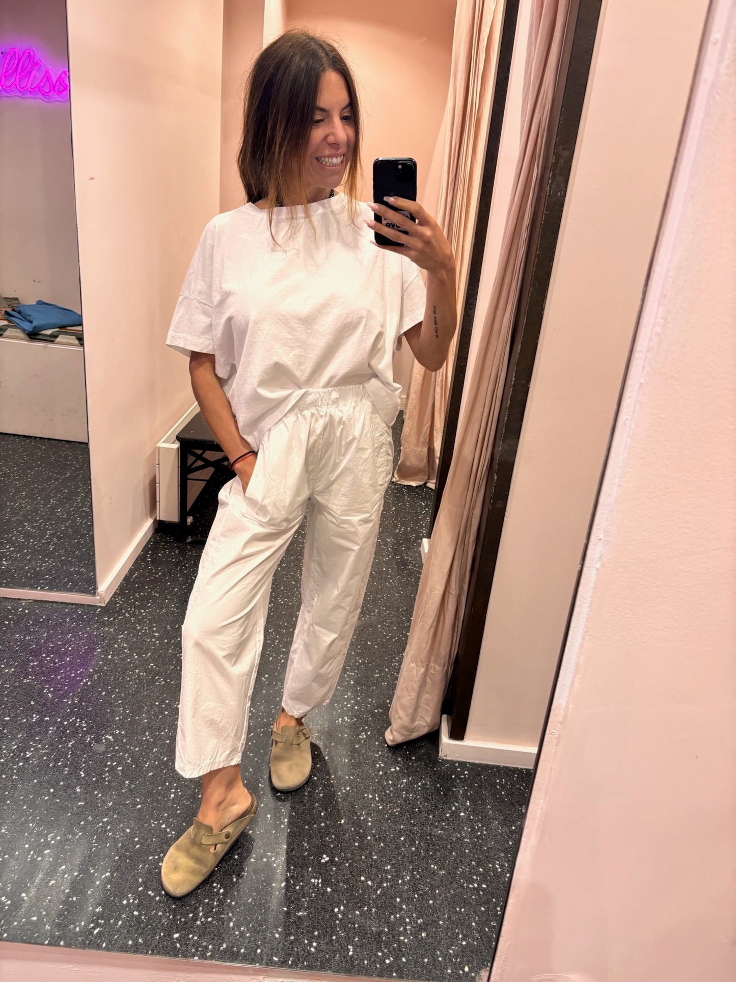 JOHANNA - Pantalon toile fine