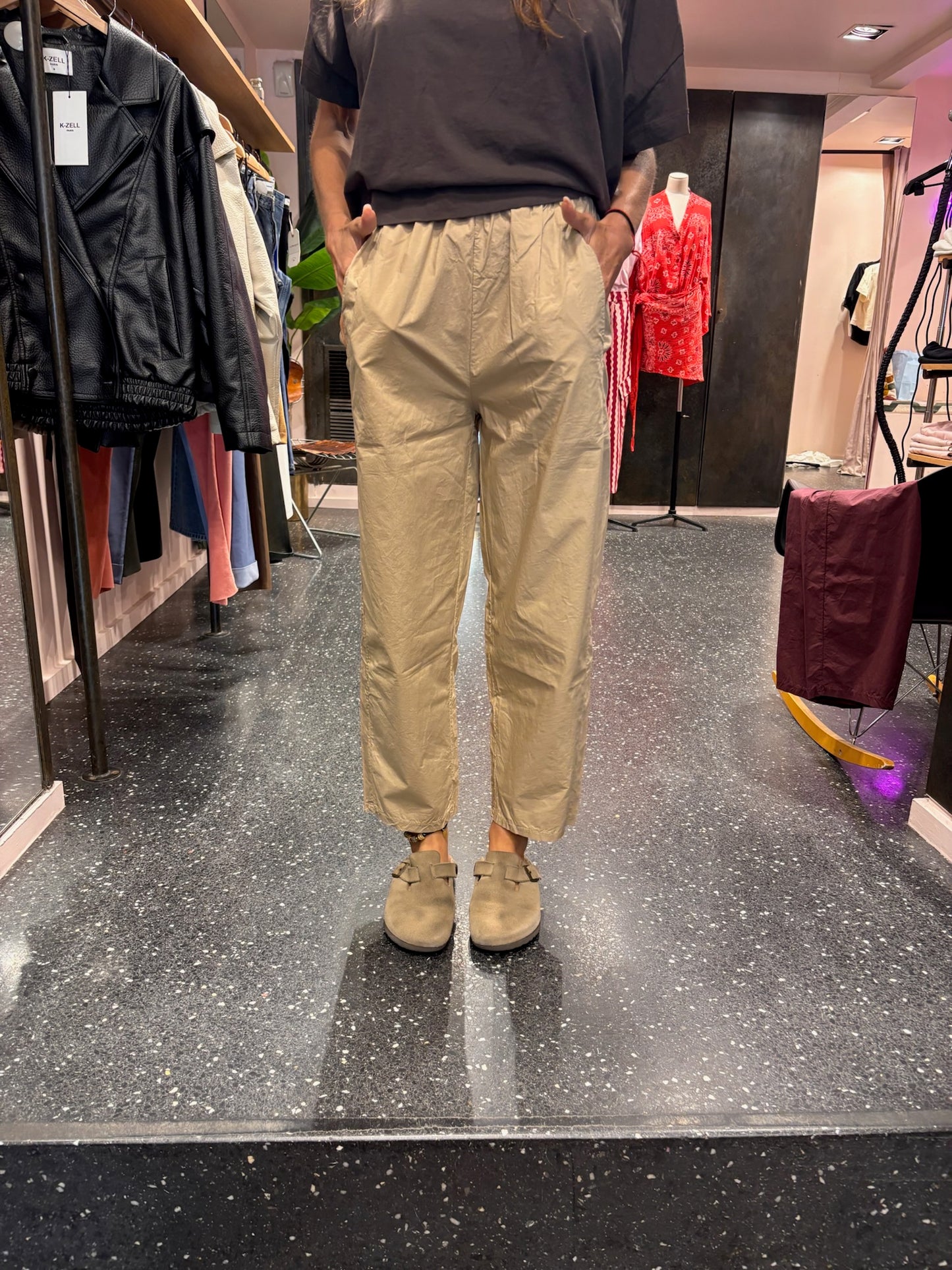 JOHANNA - Pantalon toile fine