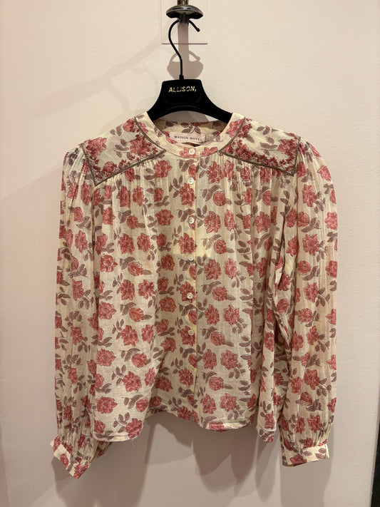 MAISON HÔTEL – blouse Lennox, Scottish pink