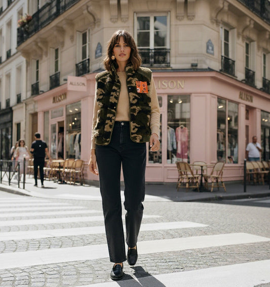 gilet veste sans manches Erika one tee par Allison Shop