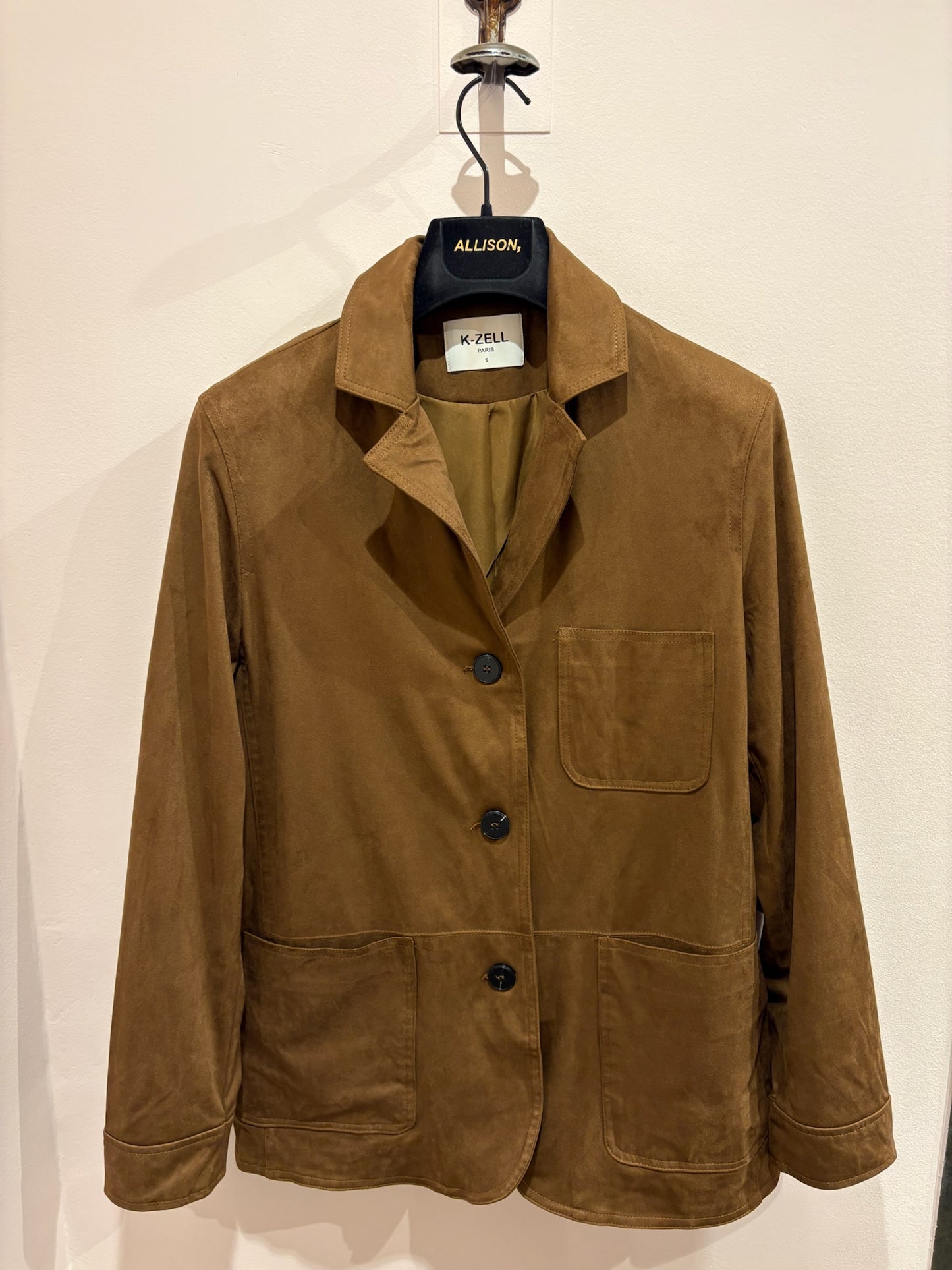 KZELL – Veste marron style vintage