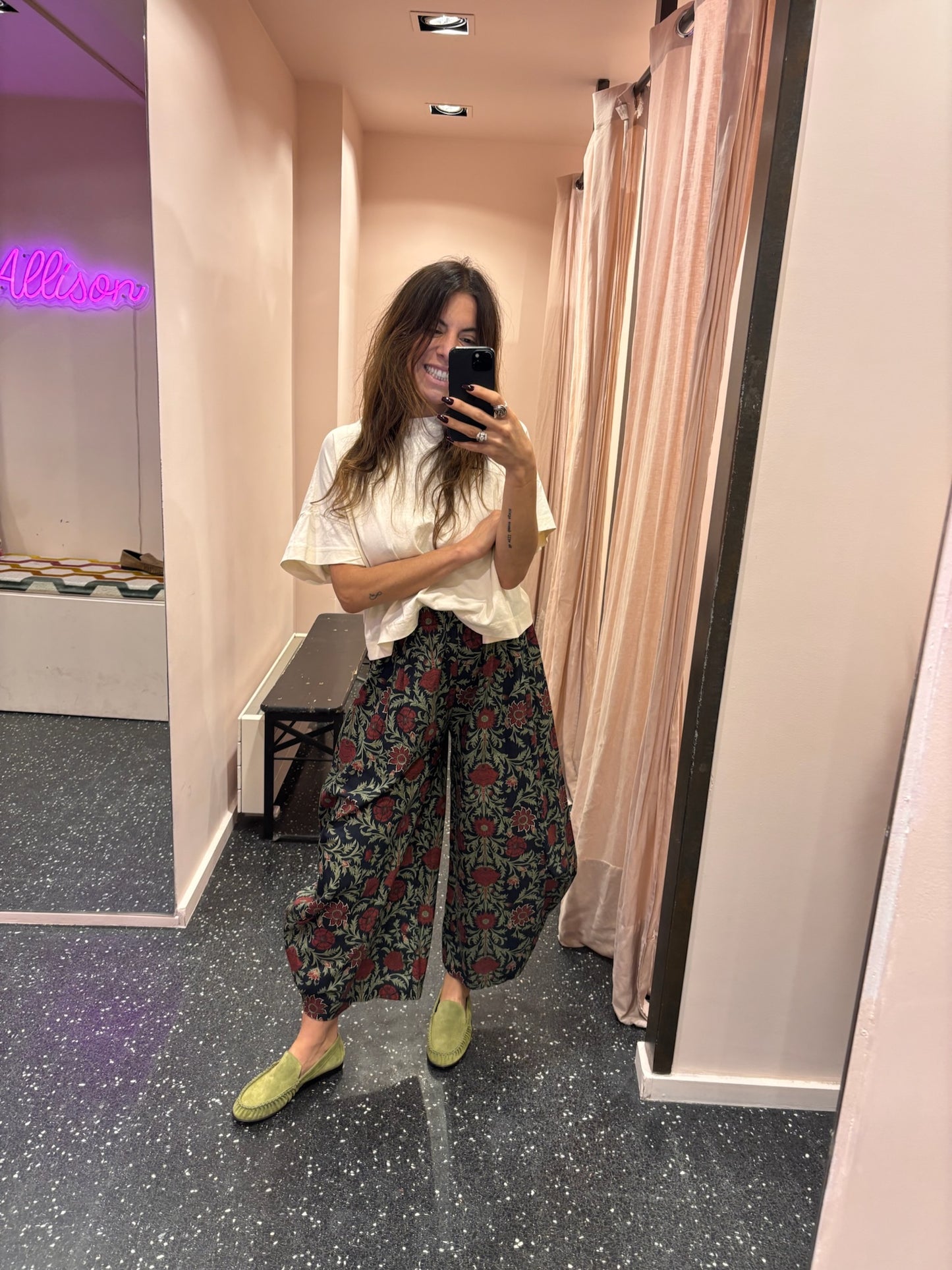 JOHANNA - Sarouel à fleurs