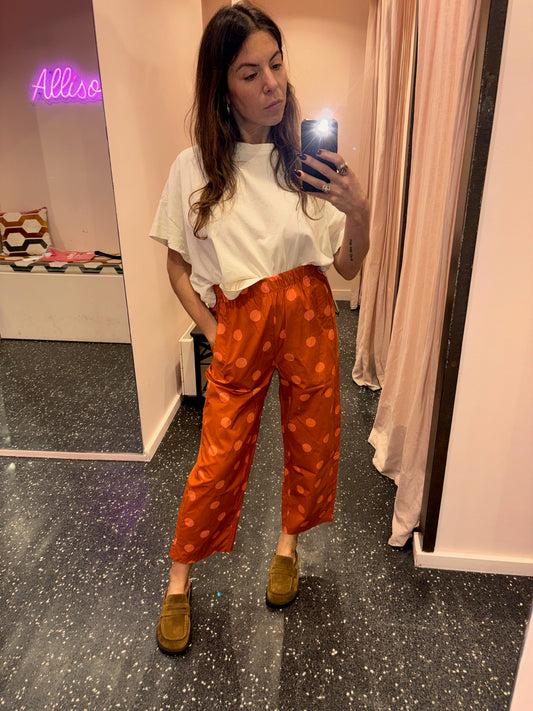 JOHANNA - Pantalon à gros pois