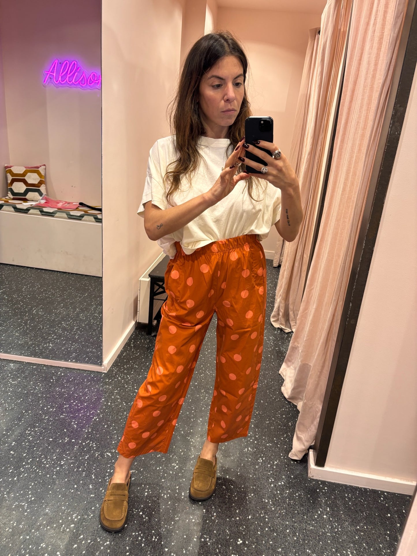 JOHANNA - Pantalon à gros pois