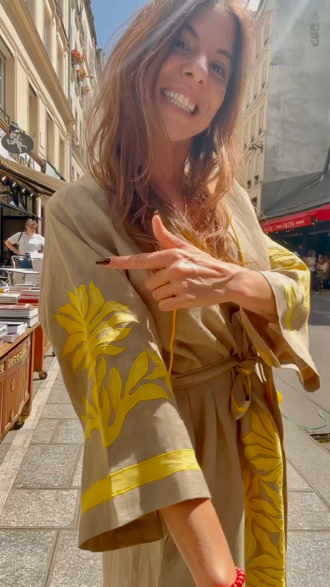BENARAS – Robes en lin tissées main