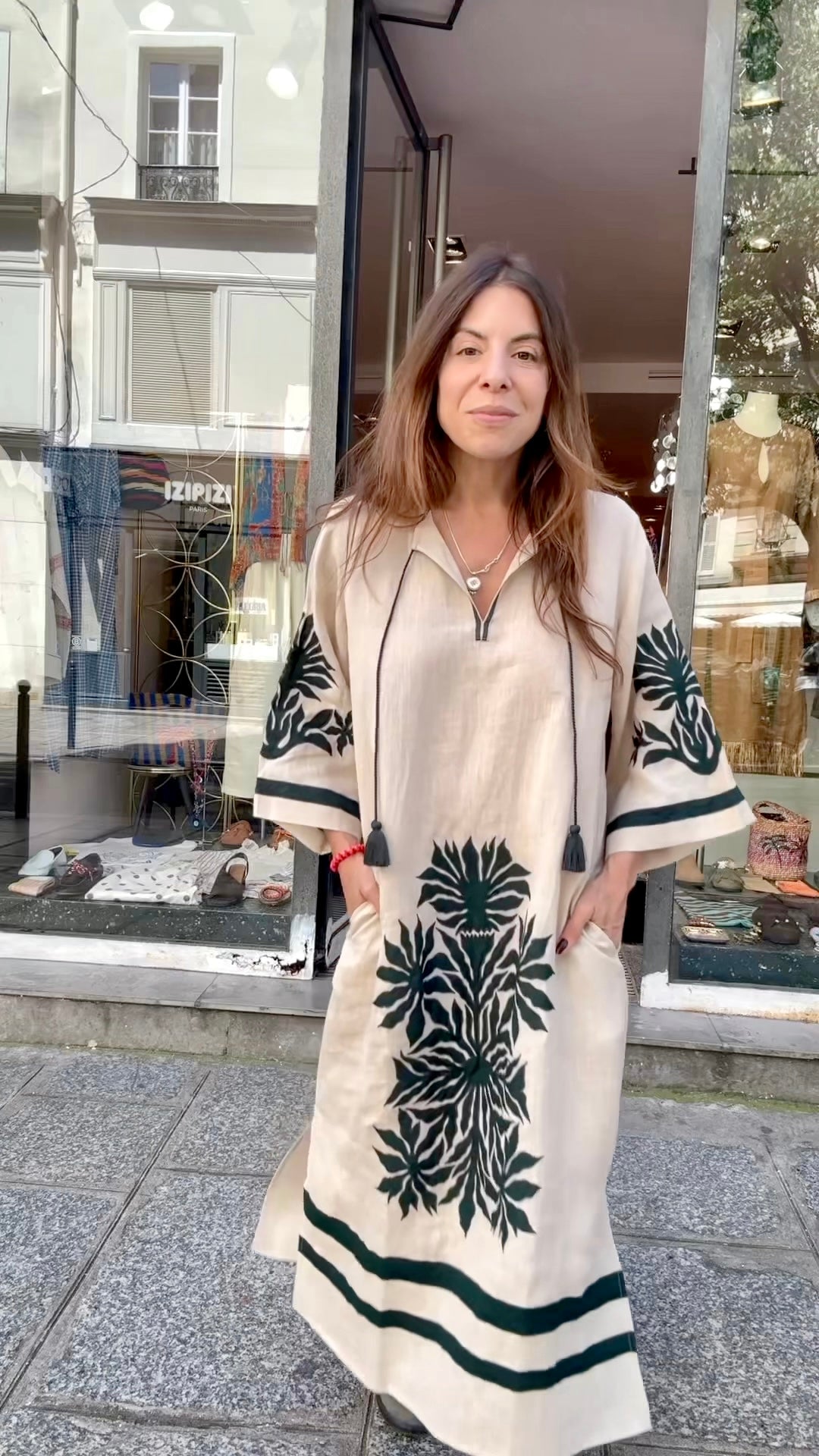 BENARAS – Robes en lin tissées main