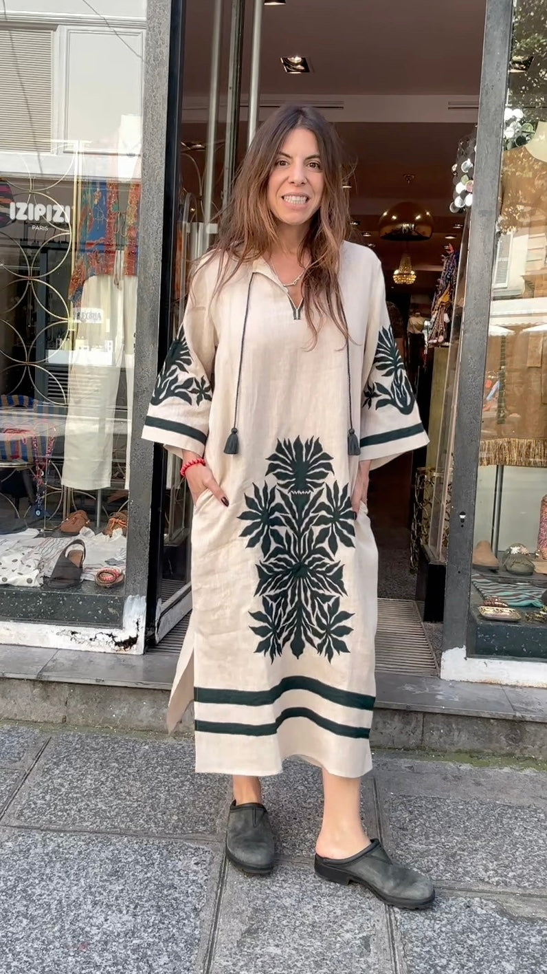 BENARAS – Robes en lin tissées main