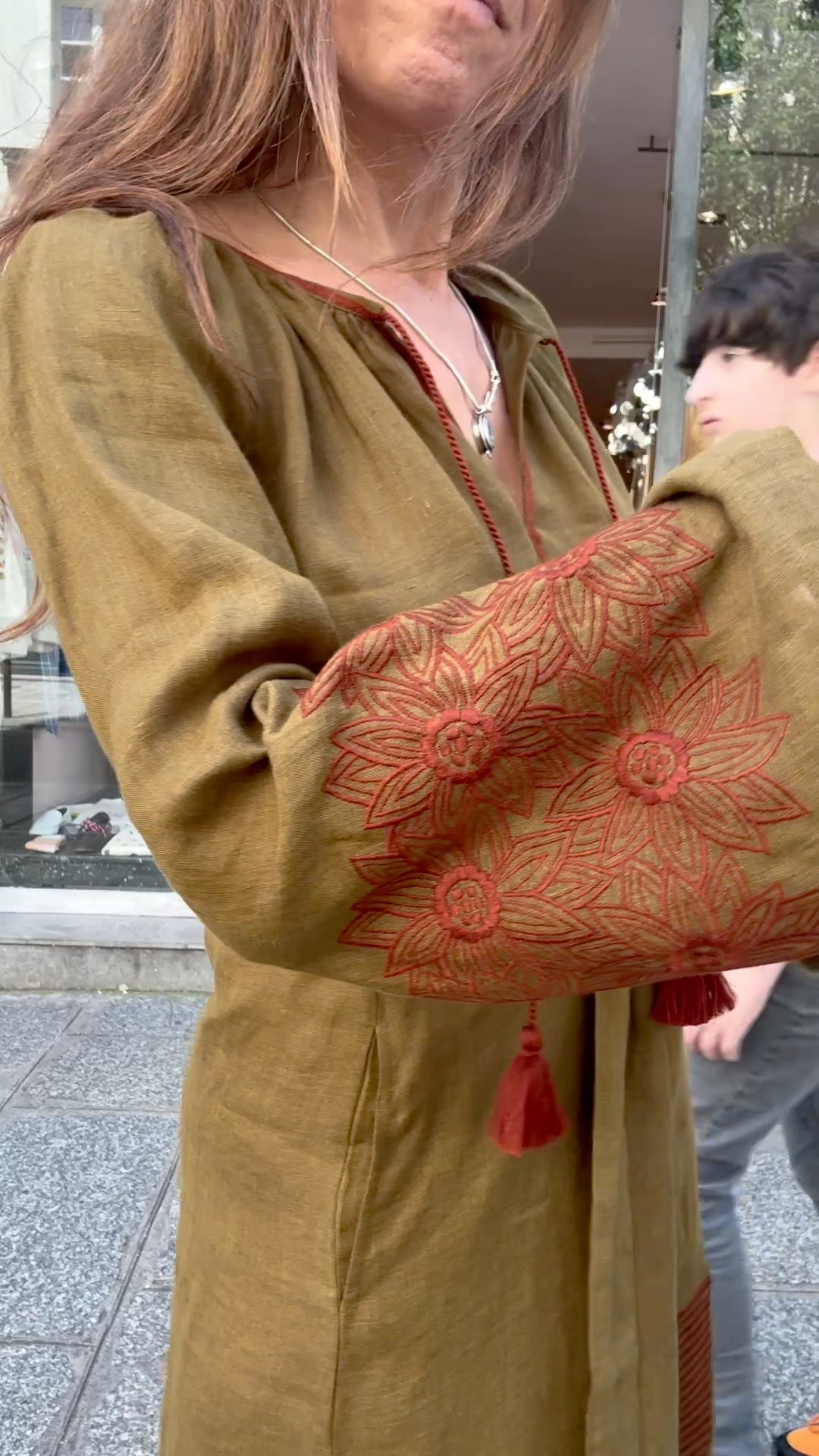 BENARAS – Robes en lin tissées main