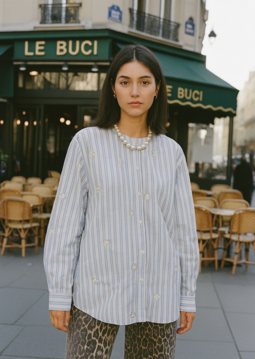 chemise vanilla SISSEL EDELBO par Allison Shop