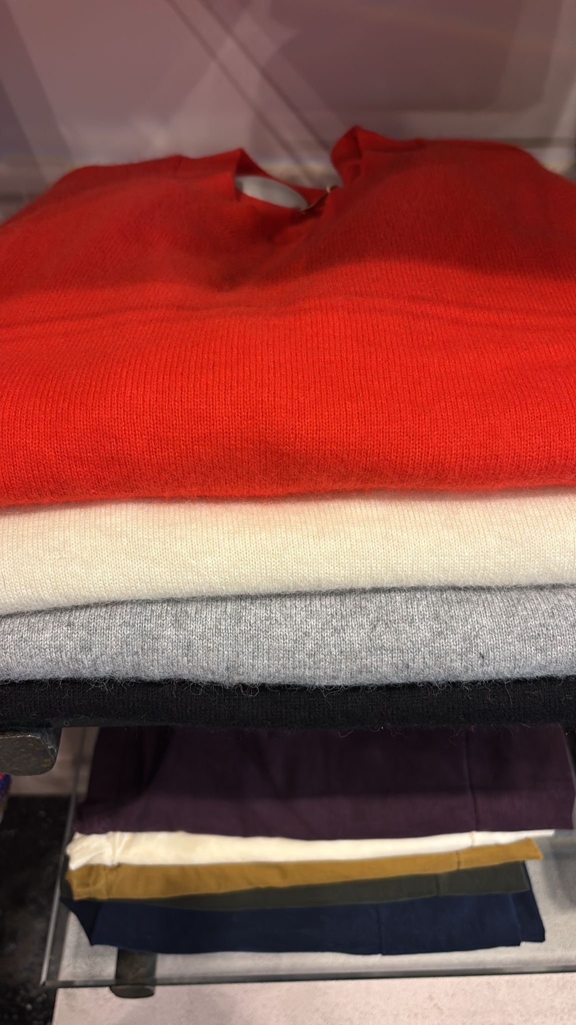 Pull en racoon et laine col rond