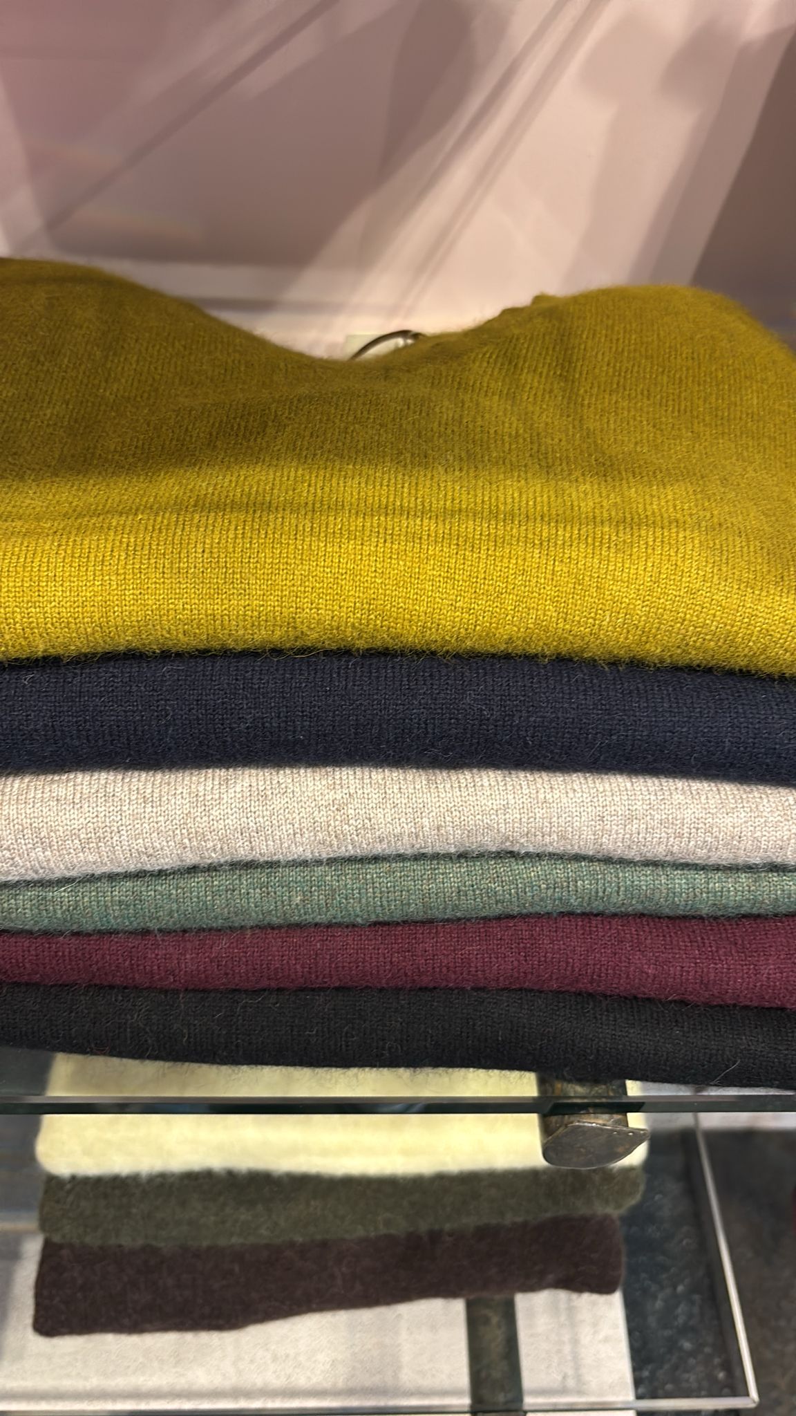 Pull en racoon et laine col V