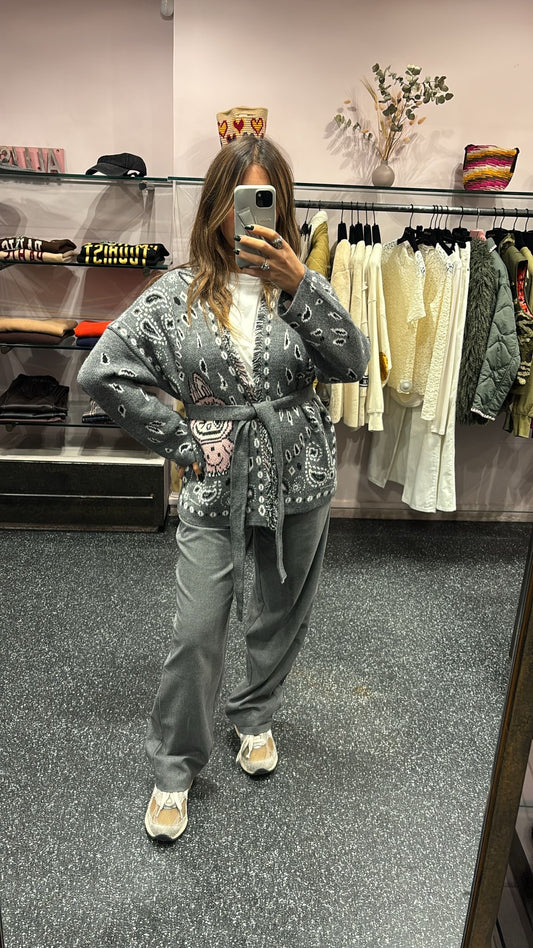 Gilet Labubu gris - DIXIE