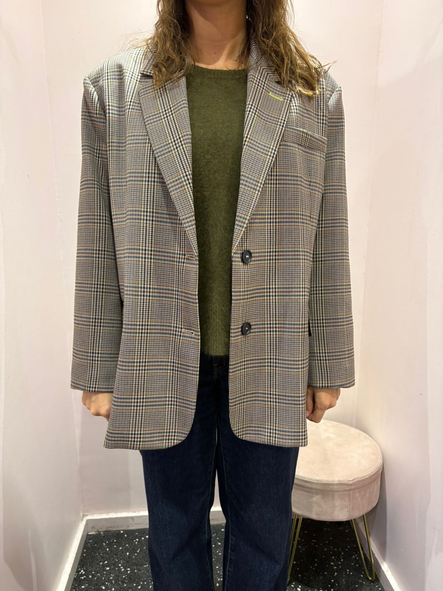 Blazer à carreaux IMPERIAL